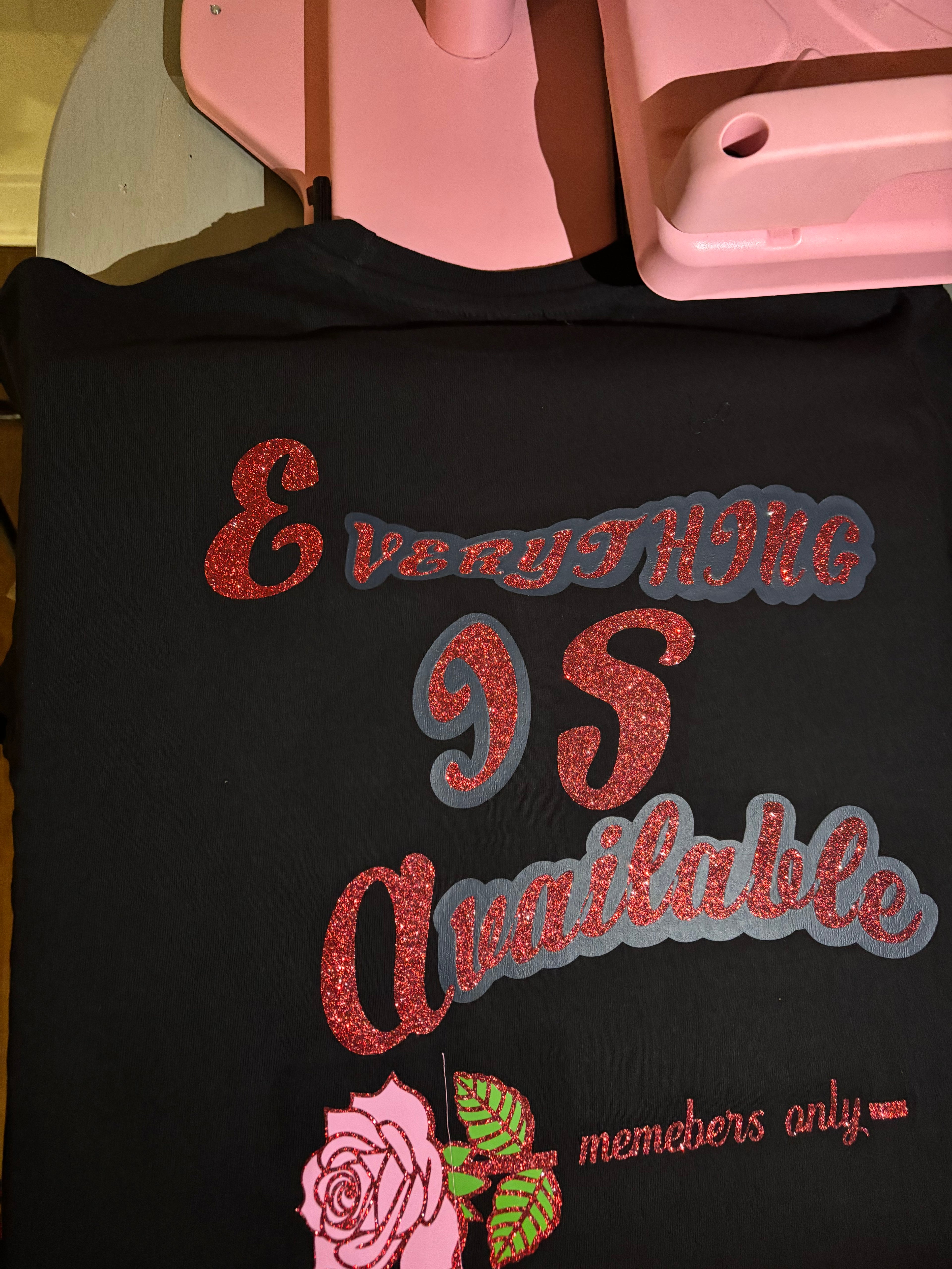 Men Graphic T-shirt “ESA Everything Is Available”