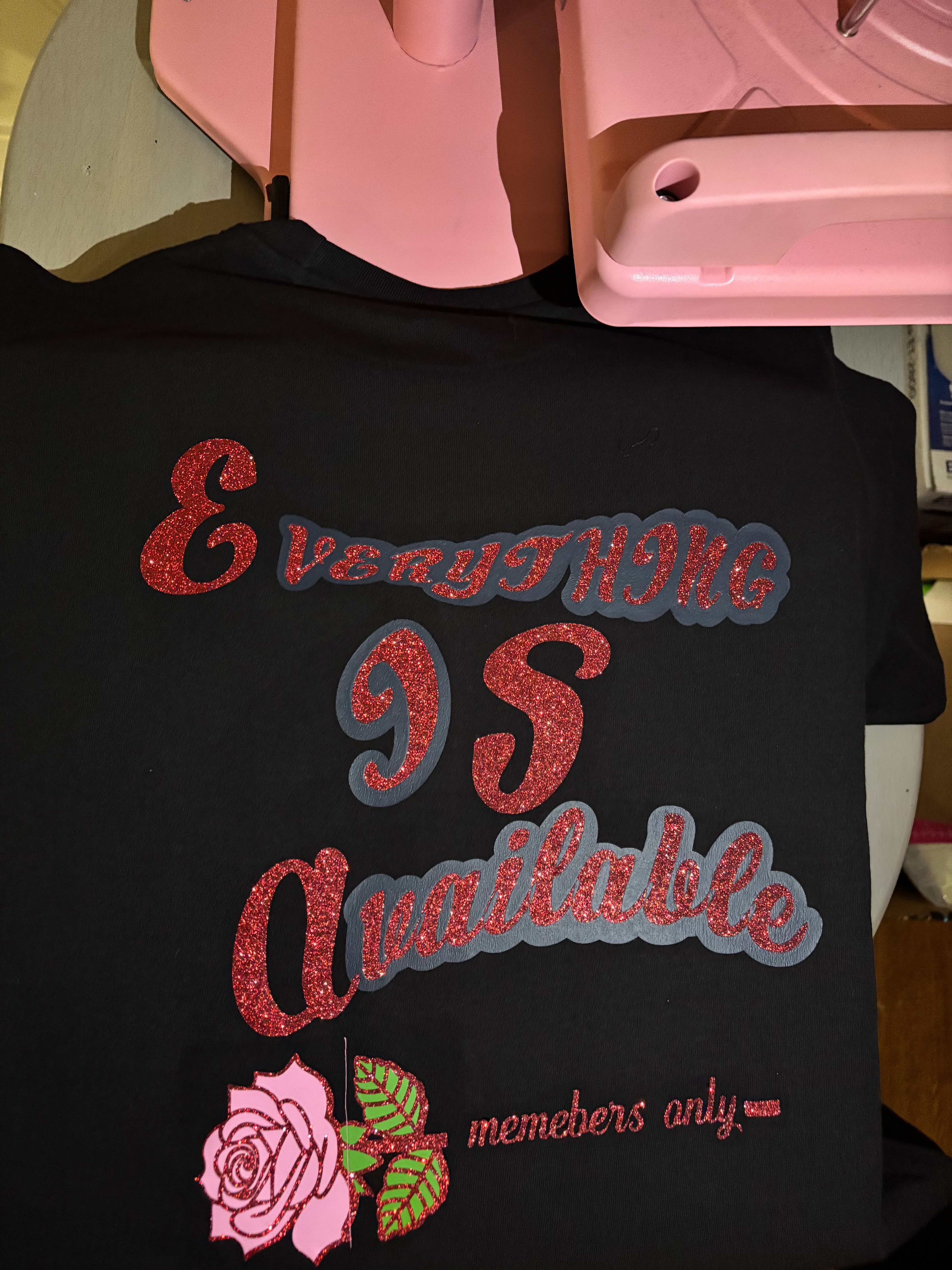 Men Graphic T-shirt “ESA Everything Is Available”